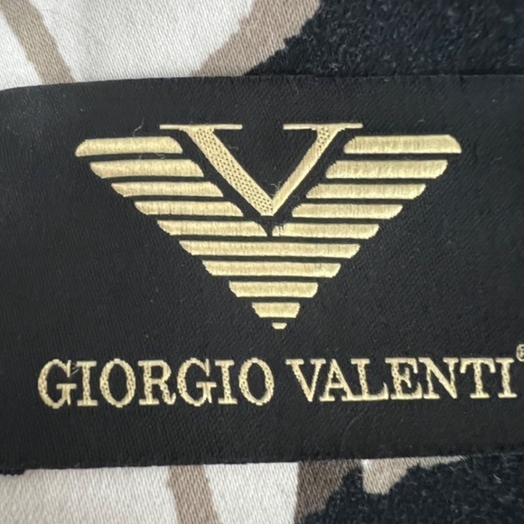 Giorgio Valenti Neutral Floral Party Cocktail Event Wedding Guest Womens Dress M - Picture 2 of 11